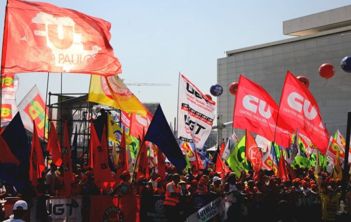 1º de maio: movimento sindical defende bandeiras de luta por um Brasil mais justo