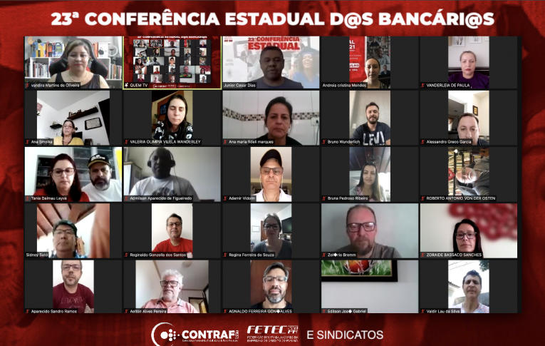 23.ª Conferência Estadual dos Bancários debate a situação do país