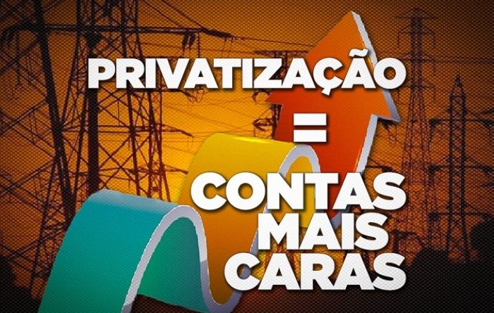 60 motivos para a Eletrobras não ser privatizada; aumento nas contas de luz é o 1º