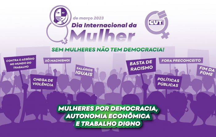 #8M: Reconstrução de políticas para as mulheres é foco de luta no 8 de março