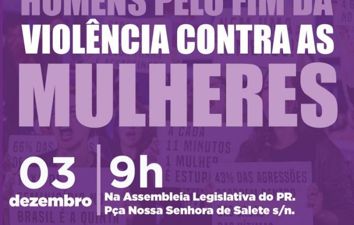 ALEP lança Frente Parlamentar dos Homens pelo fim da Violência contra as Mulheres 