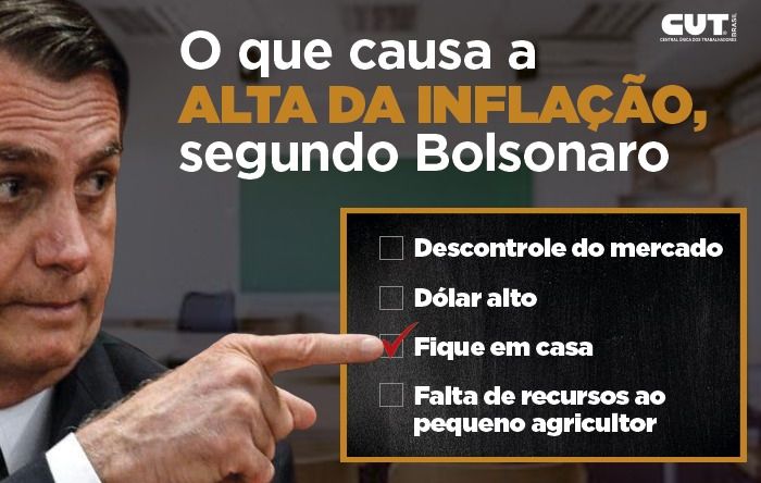 Alta da inflação é resultado da política desastrosa de Bolsonaro. Entenda por que