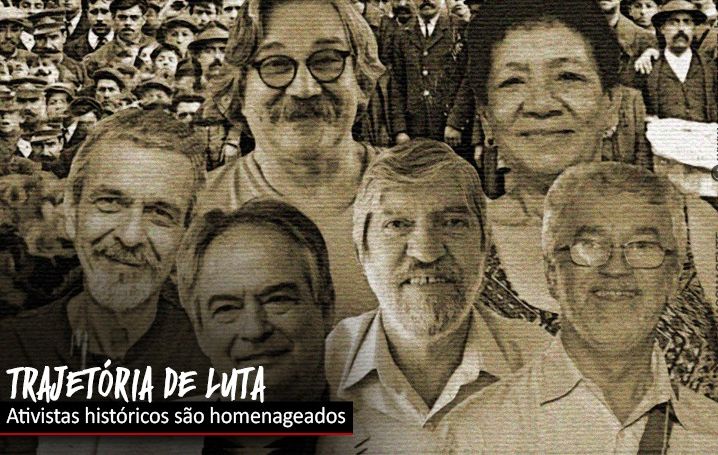 Ativistas históricos são homenageados no Dia da Luta Operária