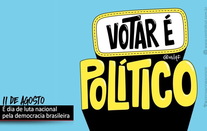 Atos pela democracia acontecem em todo o país nesta quinta (11)