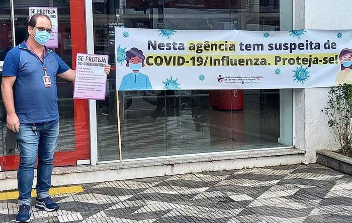 Aumento de casos de Covid obriga bancos a fechar agências em São Paulo e no Ceará