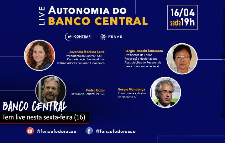 Autonomia do Banco Central será debatida nesta sexta-feira (16)