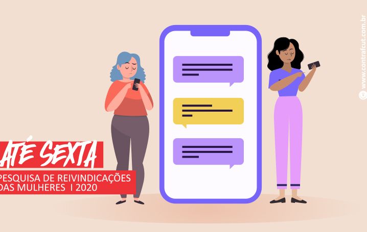 Bancárias têm até sexta para responderem pesquisa sobre Dia Internacional da Mulher