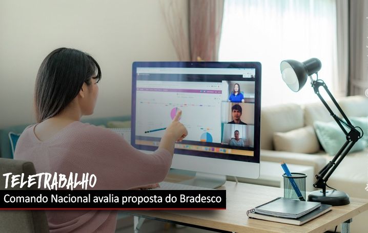 Bancári@s avaliam proposta do Bradesco sobre teletrabalho