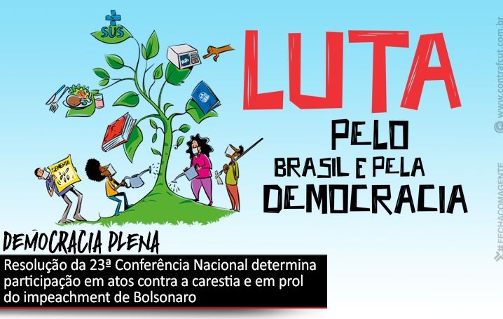 Bancários devem participar de atos em defesa da democracia e dos direitos