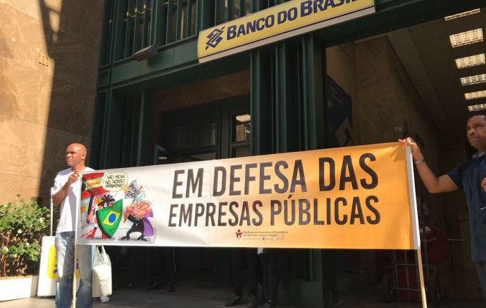 Bancários em Defesa das Empresas Públicas e da Soberania Nacional