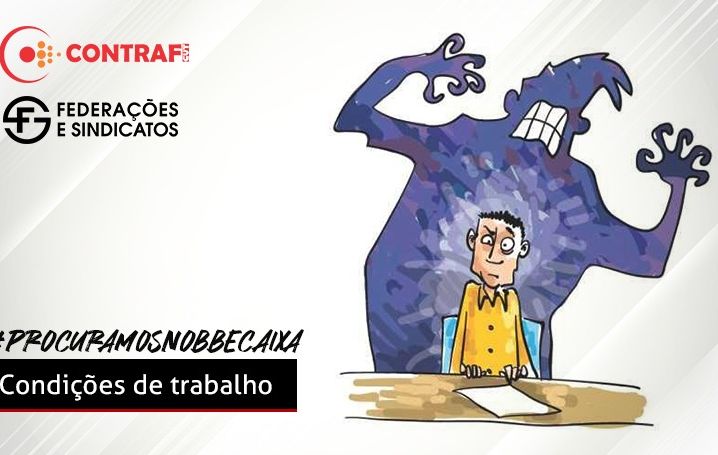 Bancários protestam por melhores condições de trabalho