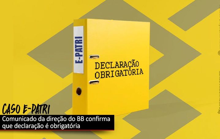 BB: Dipes orienta funcionários a fazerem declaração no e-Patri