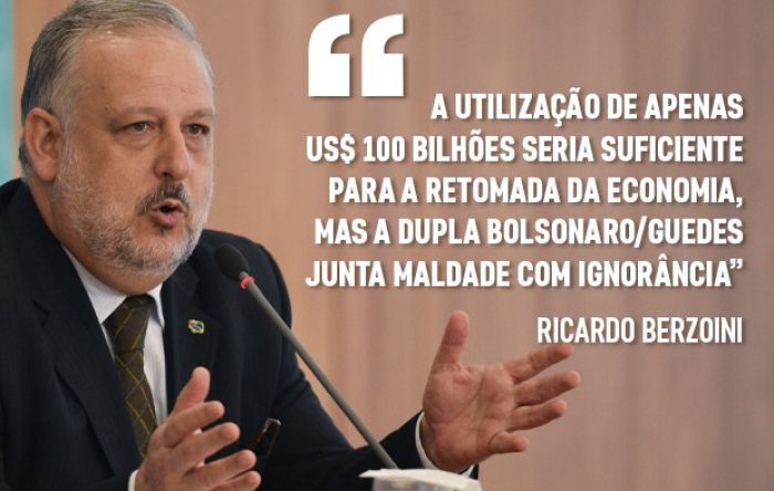 BC tem US$ 350 bi deixados pelo PT que poderiam ser usados no combate à pandemia