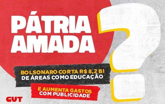 Bolsonaro corta R$ 8,2 bi da Educação e da Saúde e aumenta gastos com publicidade