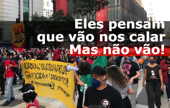 Bolsonaro quer calar voz das ruas com mudanças na lei antiterrorismo