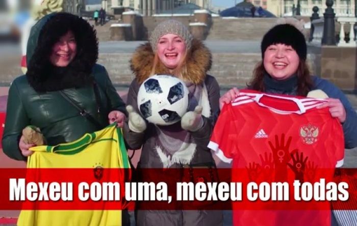 Brasileiros machistas na Copa da Rússia são reconhecidos e penalizados