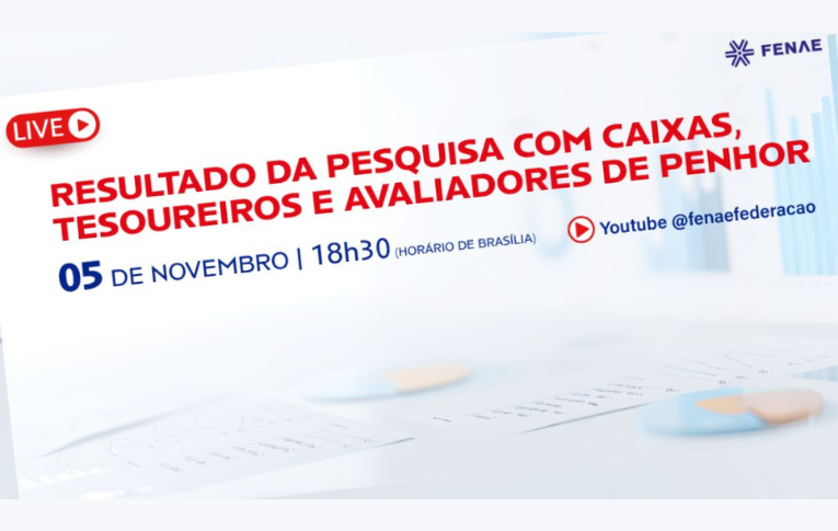 Caixas e tesoureiros: Live da Fenae apresenta resultados de pesquisa nesta terça (5)