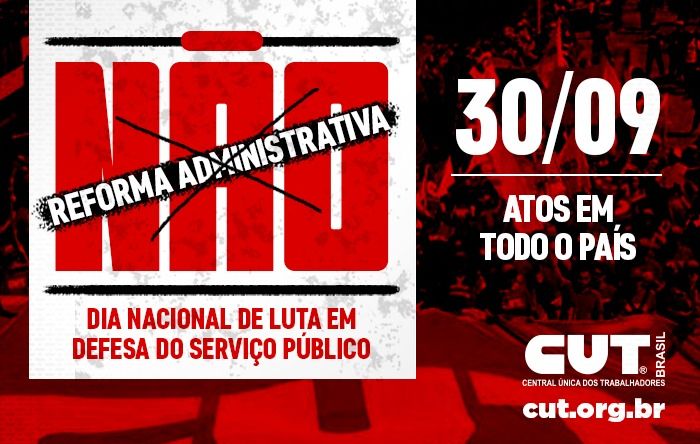 Campanha em defesa do serviço público é lançada nesta quarta (30)