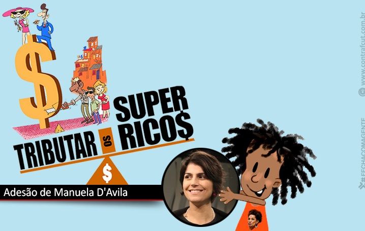 Campanha Tributar os Super-Ricos ganha nova adesão