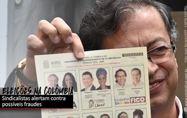 Candidato da esquerda vai disputar segundo turno na Colômbia