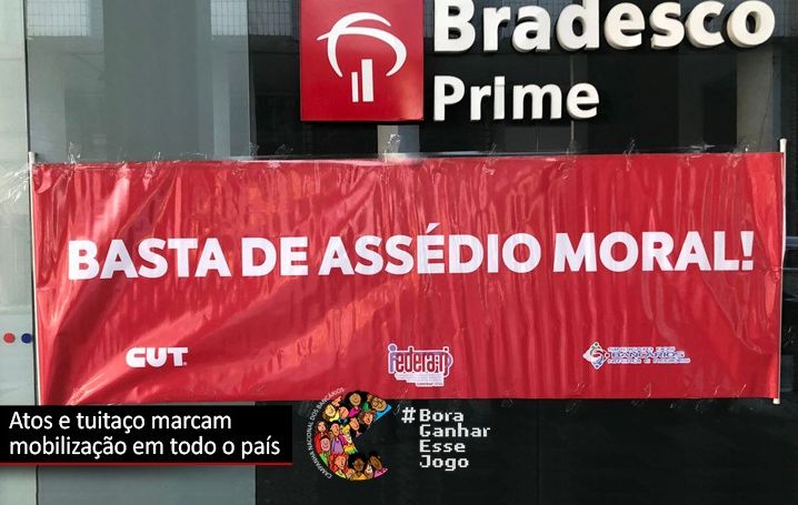 Categoria protesta contra intransigência da Fenaban