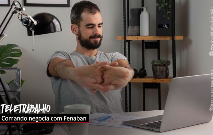 Comando Nacional apresenta pesquisa sobre teletrabalho para Fenaban