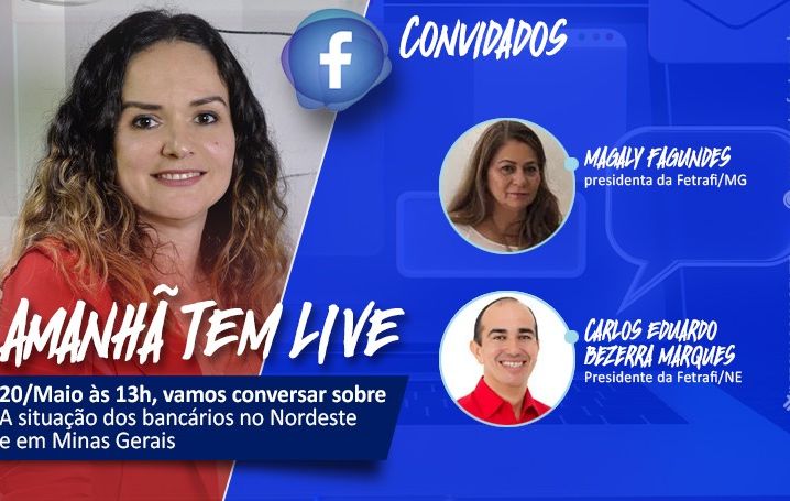 Contraf-CUT fará live no Facebook nesta quarta-feira (20)