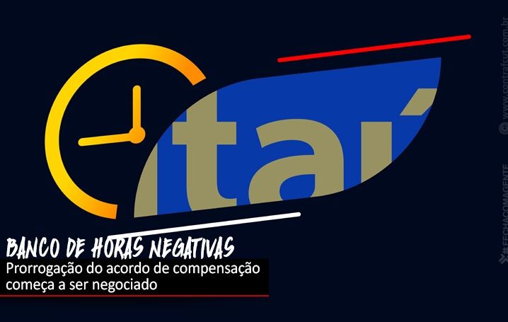 Contraf-CUT negocia prorrogação do prazo para a compensação de horas negativas no Itaú