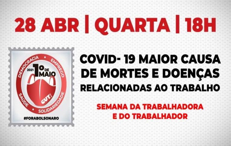 Covid-19 como causa de mortes e doenças do trabalho é tema de debate nesta quarta