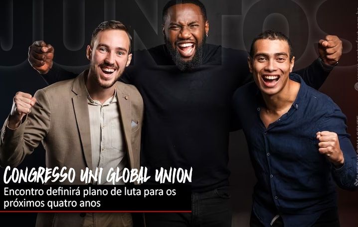 “Crescendo Juntos” é o tema do 6º Congresso da UNI Global Union, de 27 a 30 de agosto