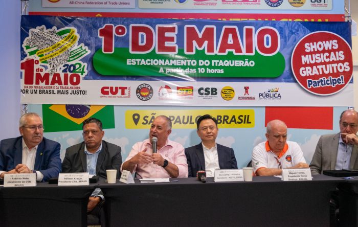 CUT e centrais anunciam 1° de Maio no Itaquerão em São Paulo