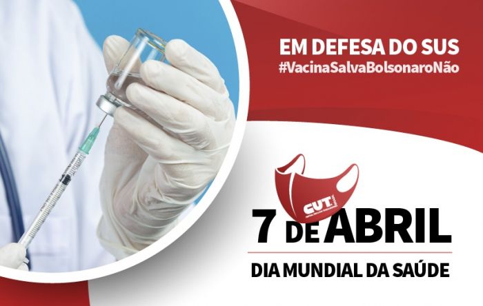 CUT e Frente Brasil Popular se mobilizam em defesa da vacina e do emprego