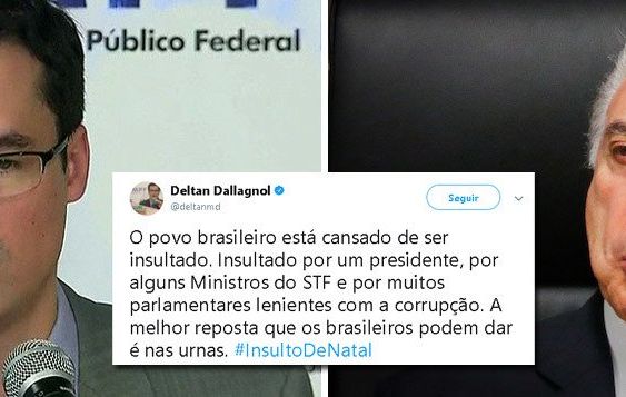 DELTAN SE DIZ INSULTADO PELO GOVERNO QUE ELE AJUDOU A INSTALAR