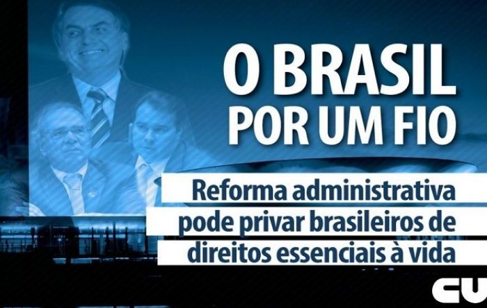 Deputados aceleram votação da PEC 32 que destrói o serviço público no Brasil