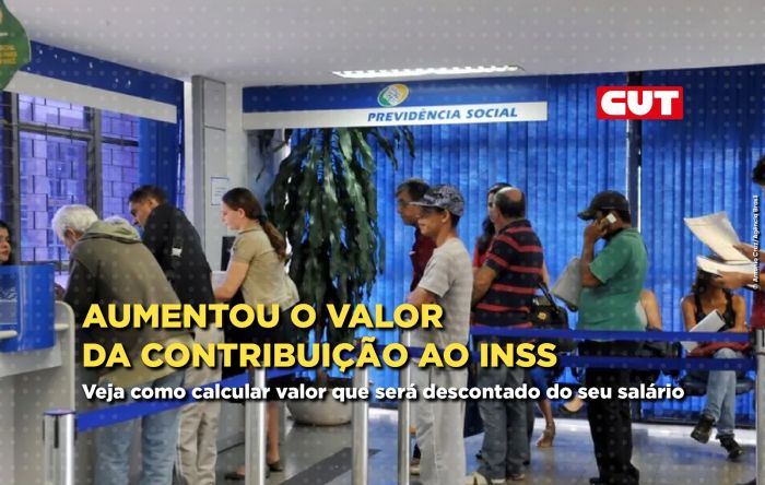 Desconto do INSS aumenta a partir deste mês. Confira alíquotas e como calcular valor