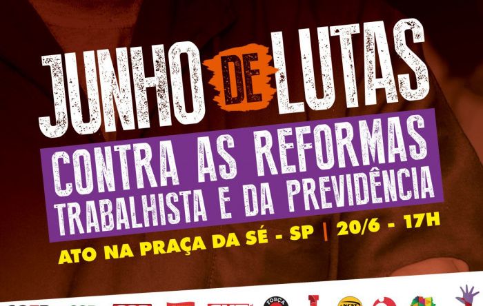 Dia 20 Brasil fará “esquenta” para Greve Geral