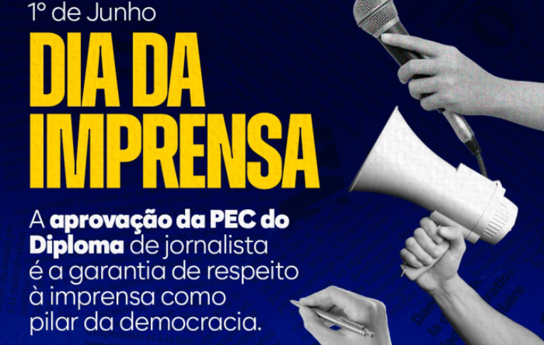 Dia da Imprensa: momento de reafirmar as lutas dos jornalistas e da sociedade