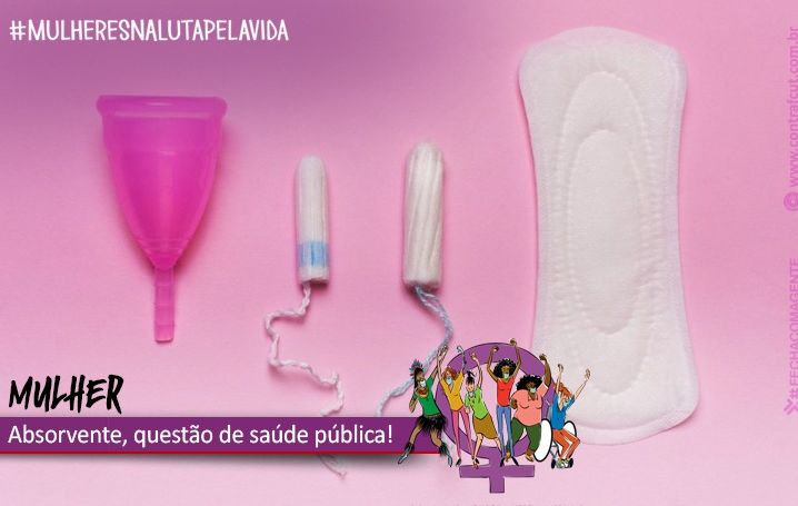 Distribuição de absorvente tem de ser política pública