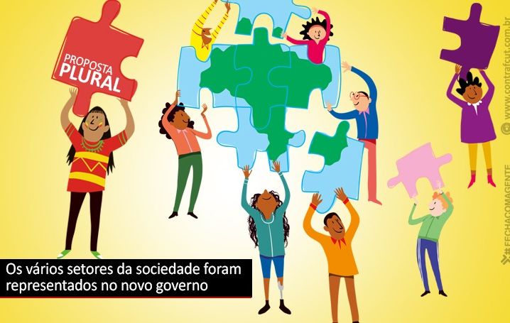 Diversidade social brasileira no Planalto