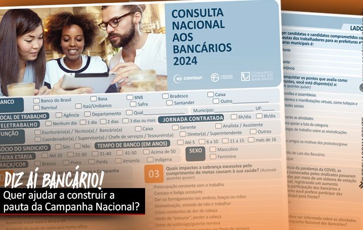 Diz aí bancário! O que você quer para a campanha deste ano?