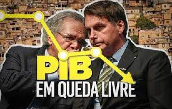 Dupla Bolsonaro/Guedes fracassa, PIB cai 0,1%  e país entra em recessão técnica