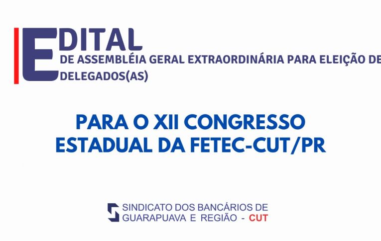 Edital de Assembleia Geral Extraordinária