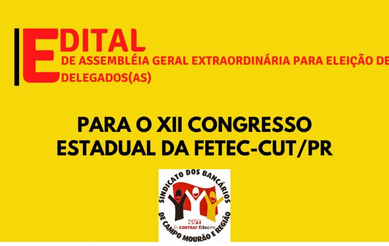 Edital de Assembleia Geral Extraordinária