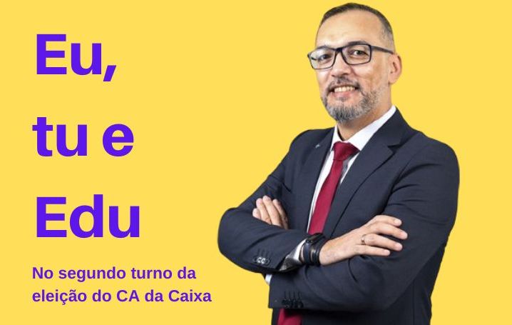 Eduardo Nunes vai ao 2º turno na eleição do CA da Caixa