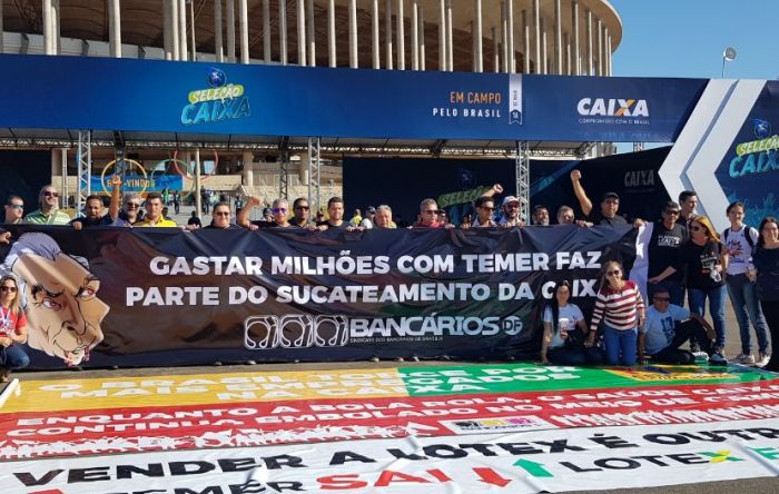 Empregados da Caixa realizam Dia Nacional de Luta em todo o país