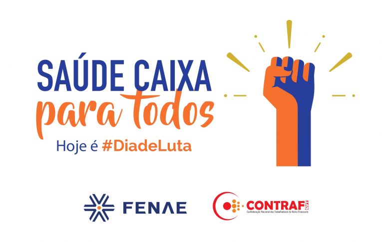 Empregados realizam #DiadeLuta em defesa do Saúde Caixa nesta quarta (11)