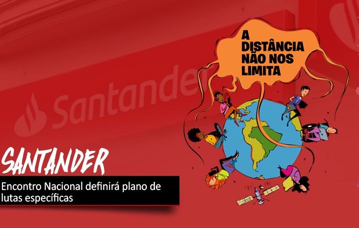 Encontro Nacional dos Bancários do Santander ocorre nesta terça (14)