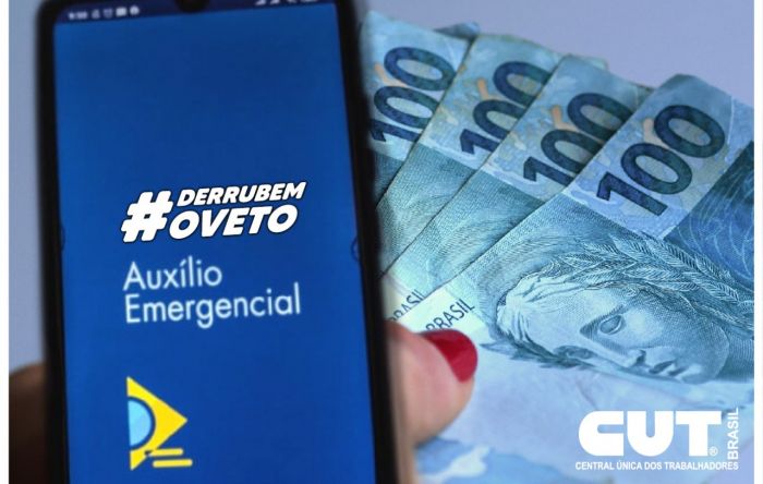 Entidades lançam campanha pela derrubada do veto à ampliação do auxílio de R$ 600