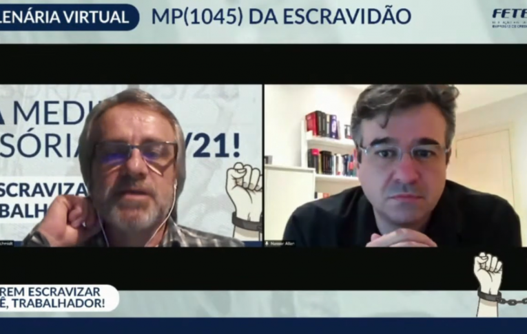 Fetec-CUT/PR debate a “MP da Escravidão”