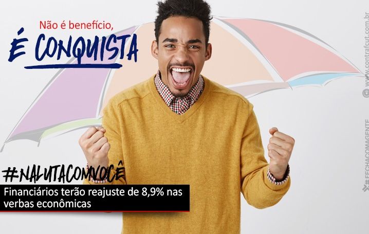 Financiários terão reajuste de 8,9% nas verbas econômicas